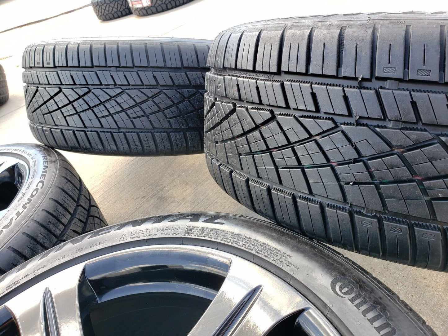 18" Mercedes CLS 550 C E S Class OEM 65371 65372 wheels rims tires