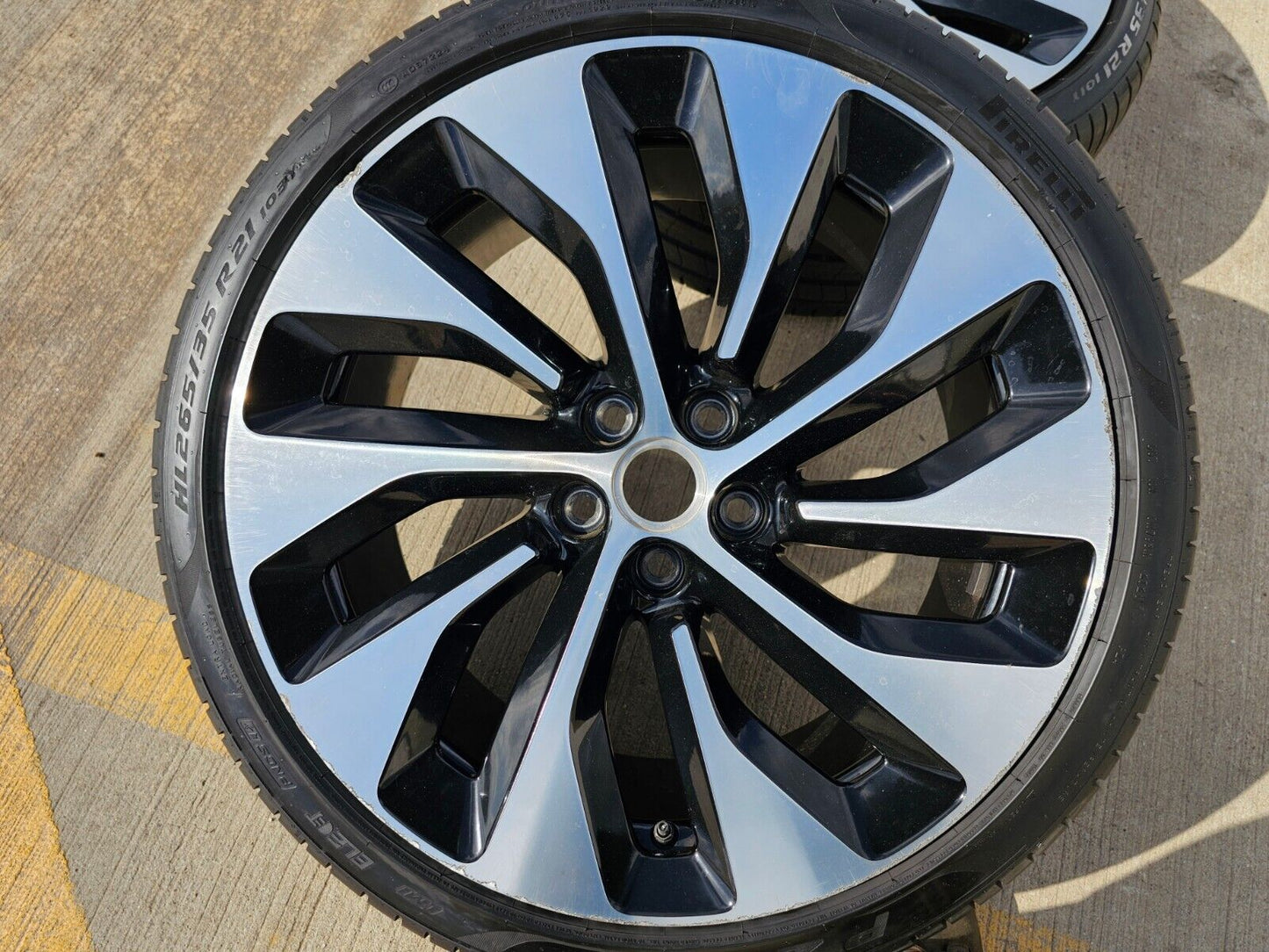 21" Lucid Air OEM Grand Touring wheel rim 5x120 spare 2022 2023 2024 2025 REAR