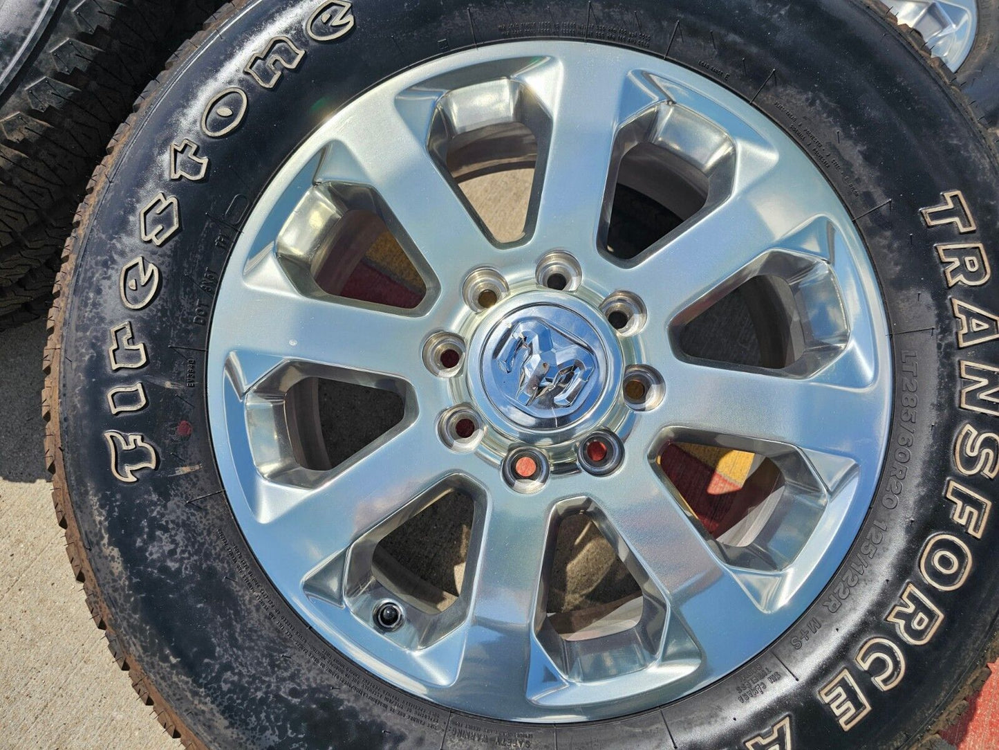 20" Dodge Ram 2500 3500 LARAMIE OEM 2700 wheels rims A/T tires 2023 2024 NEW
