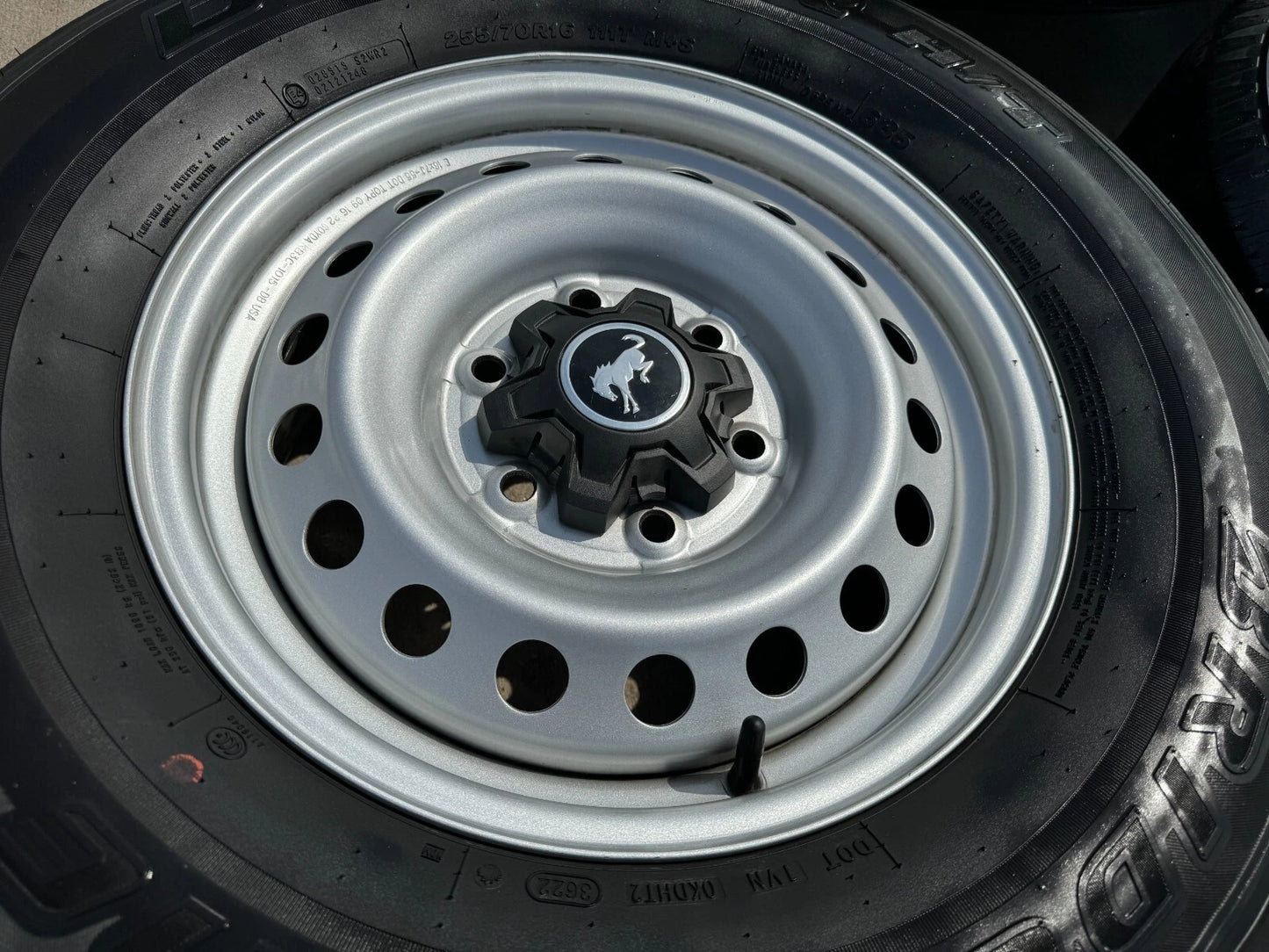 16" Ford Bronco steel wheels rims tires 10226 Ranger 2021 2022 2023 2024 2025