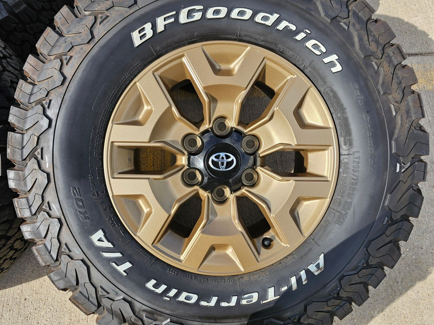 16" Toyota Tacoma TRD wheels rims 75189 OEM 4Runner FJ BFG NEW