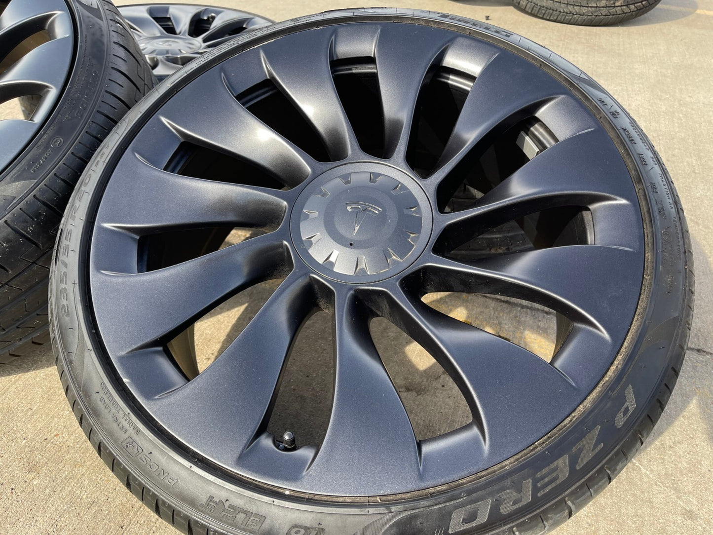 20" Tesla Model 3 OEM Uberturbine wheels rims tires 2021 2022 2023 2024 2025