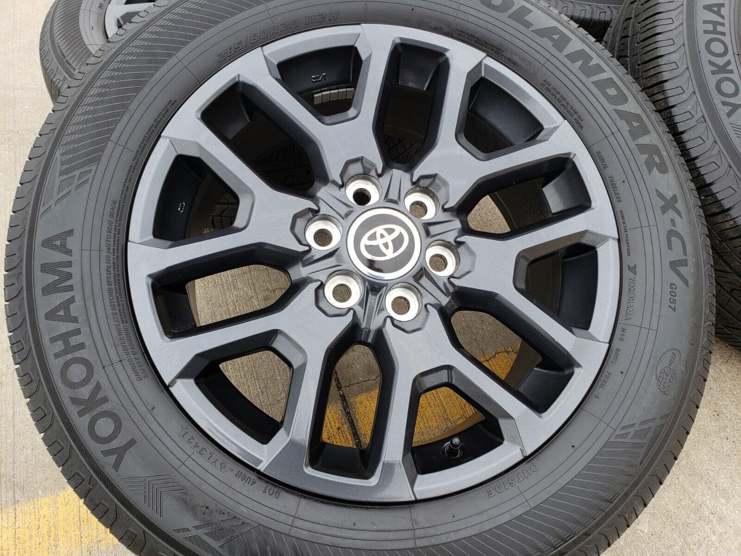 20" Toyota Tundra TSS TRD OEM wheels rims 95359 75277 Sequoia 2022 2023 2024