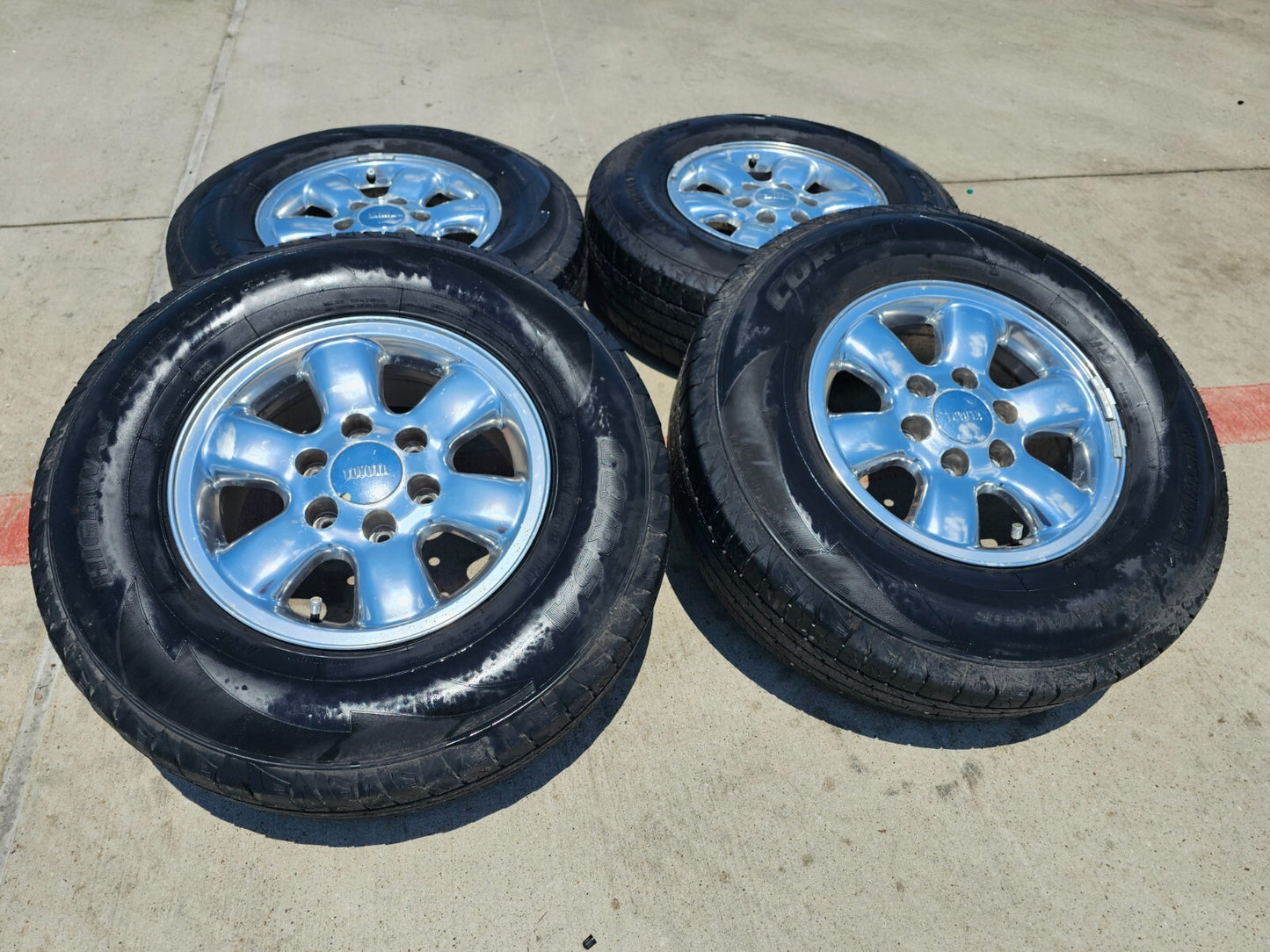 16" Toyota Tacoma OEM wheels rims tires