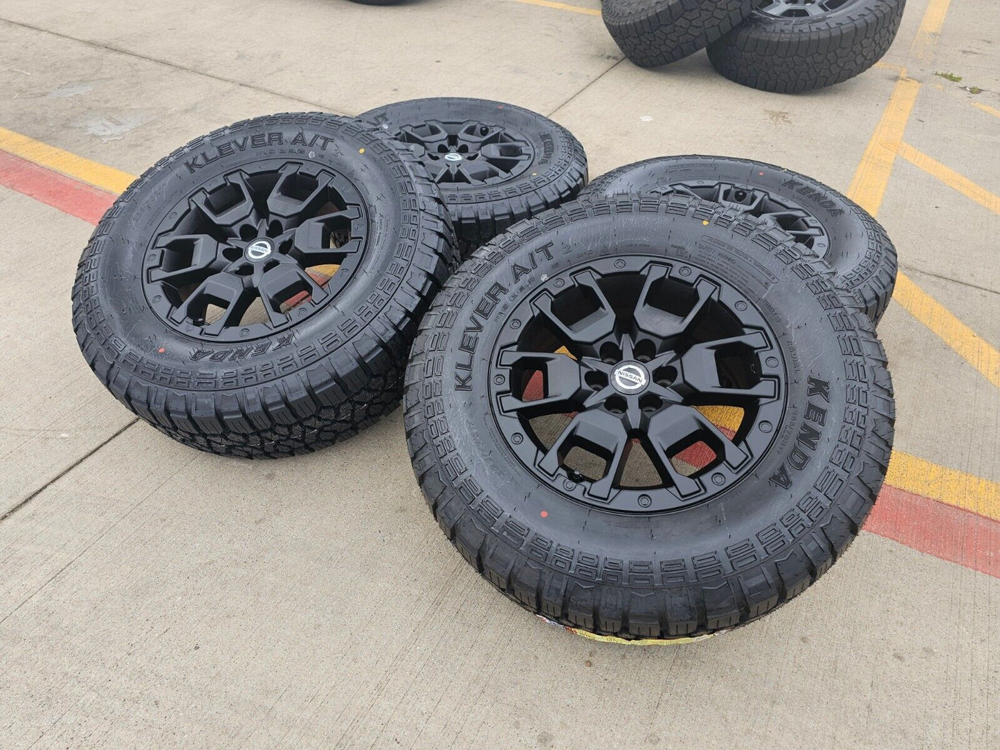 17" Nissan Frontier OEM Desert Runner 62834 wheels rims tires 2024 2025 NEW
