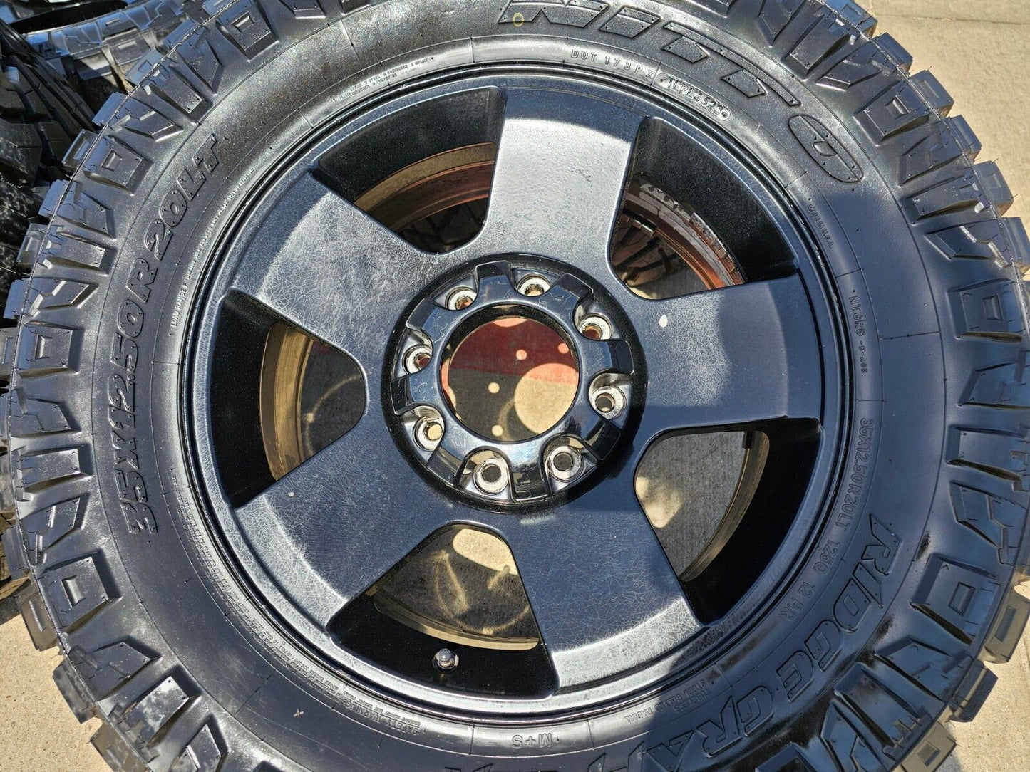 20" Ford F-250 F-350 OEM Lariat 3644 wheels rims NITTO 35"