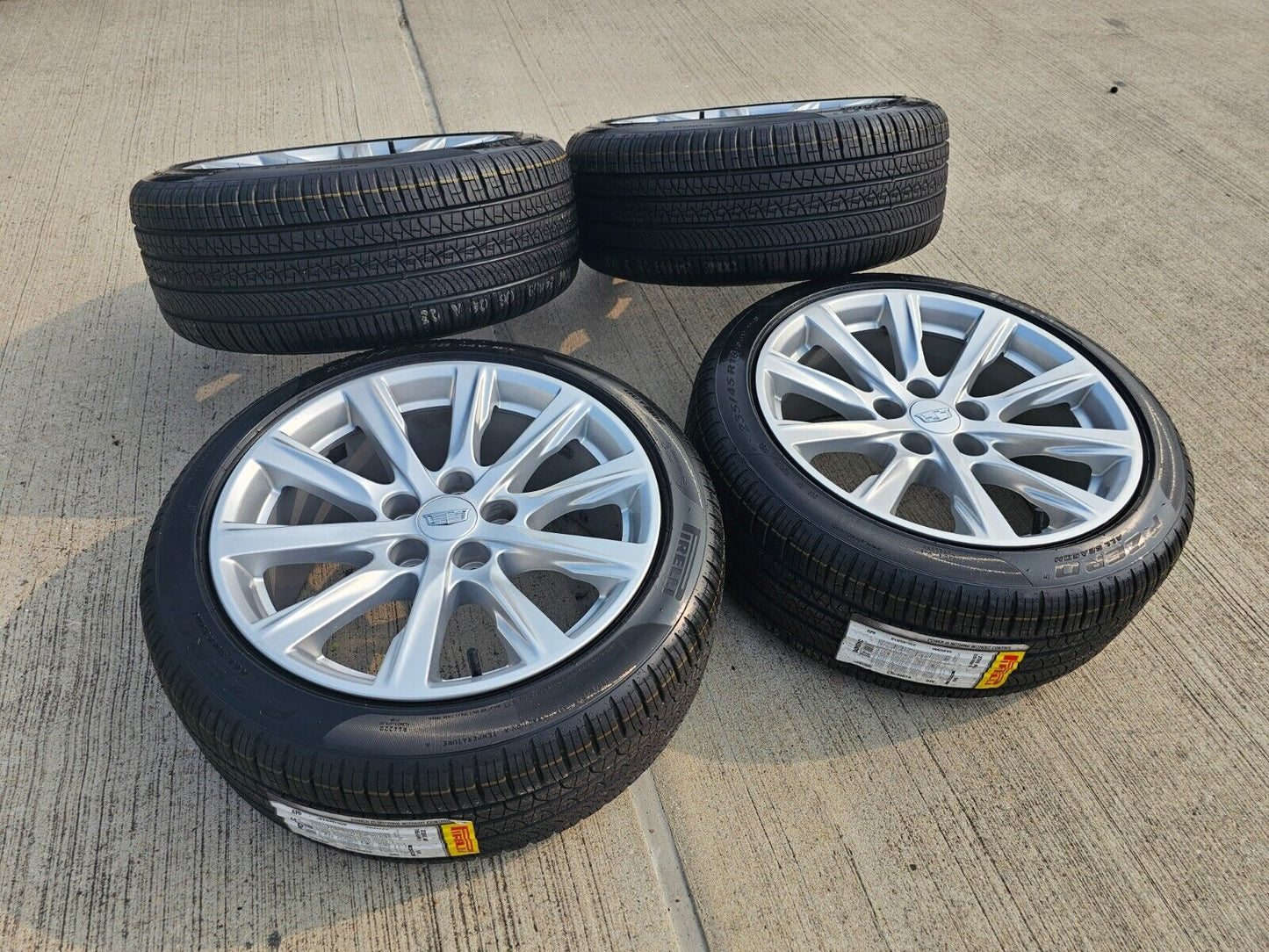 18" Cadillac CT5 Platinum wheels rims 4836 tires 2022 2023 2024 2025 NEW