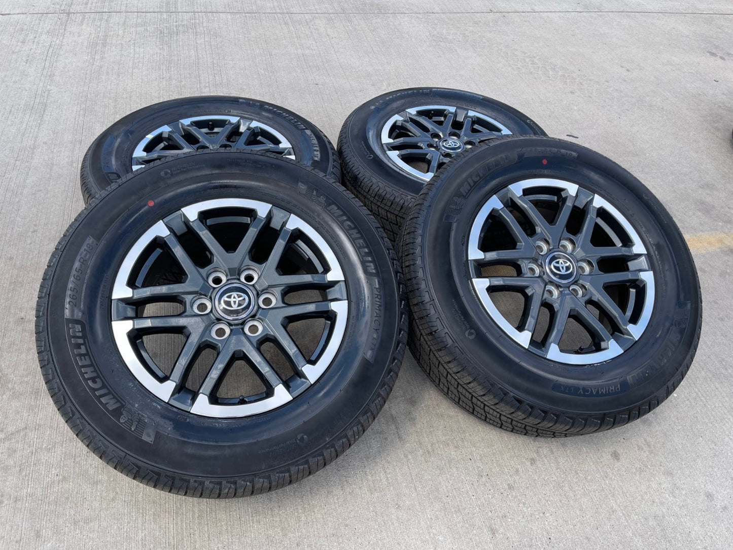 18" Toyota Tacoma 4Runner LIMITED OEM wheels rims tires 2024 2025 2026 NEW