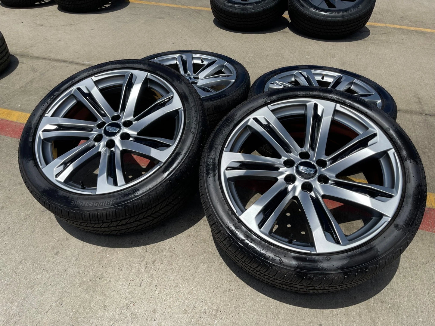 24" Cadillac Escalade V OEM wheels rims tires 2022 2023 2024 2025 2026