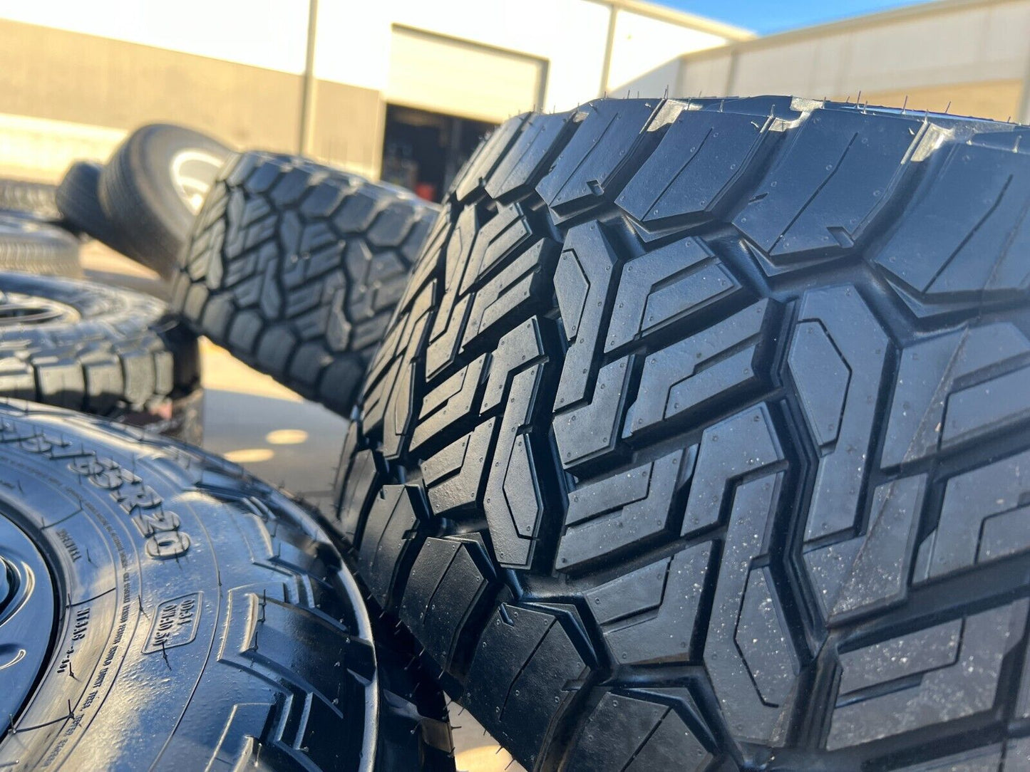 20" Ford F-250 F-350 OEM black TREMOR wheels rims 10299 A/T tires 2024 2025 NEW