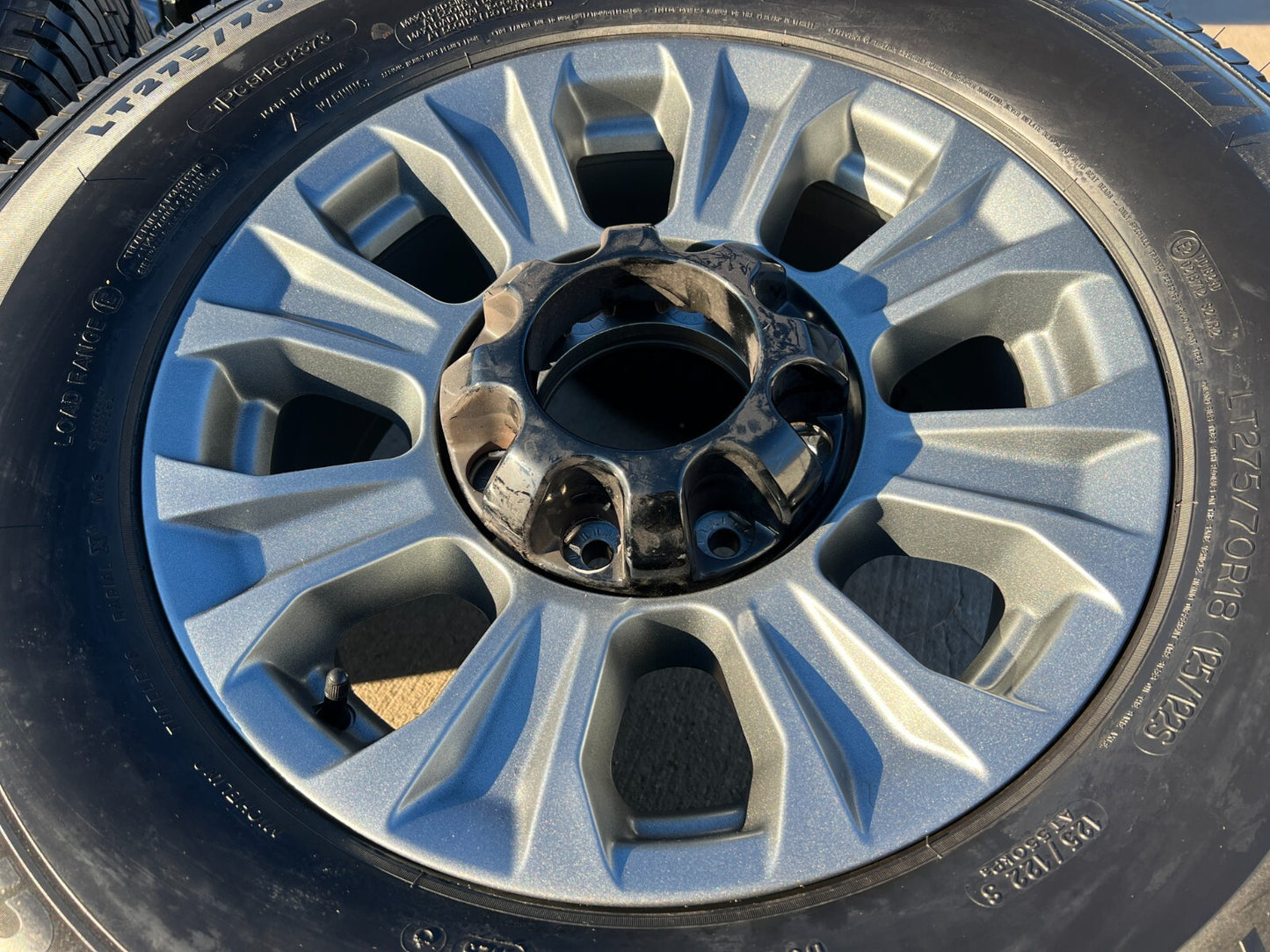 18" Ford F-250 F-350 OEM TREMOR gray rims wheels 10097 tires 2024 2025 NEW