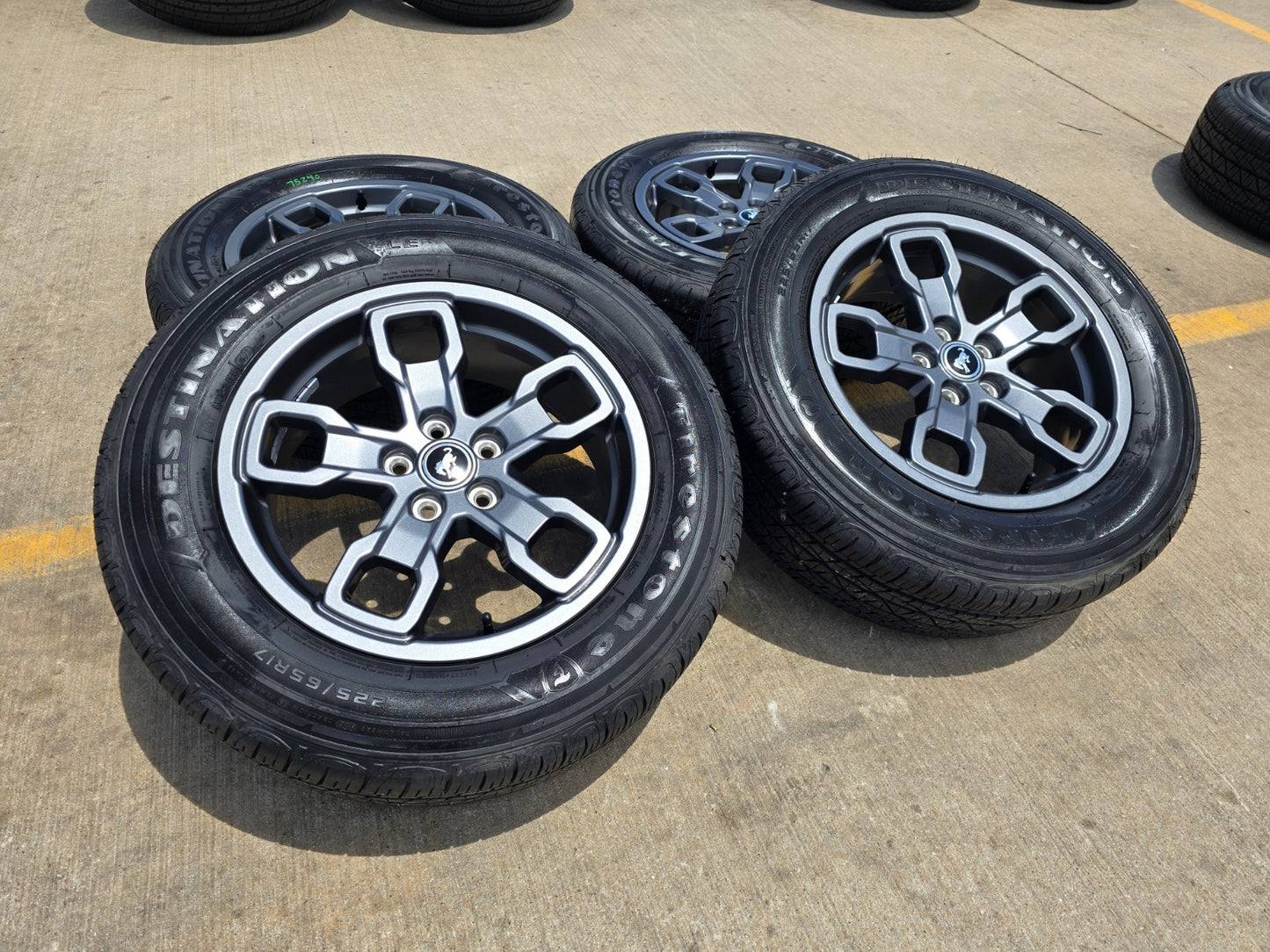 17" Ford Bronco Sport Maverick rims wheels 95019 10325 OEM 2023 2024 2025