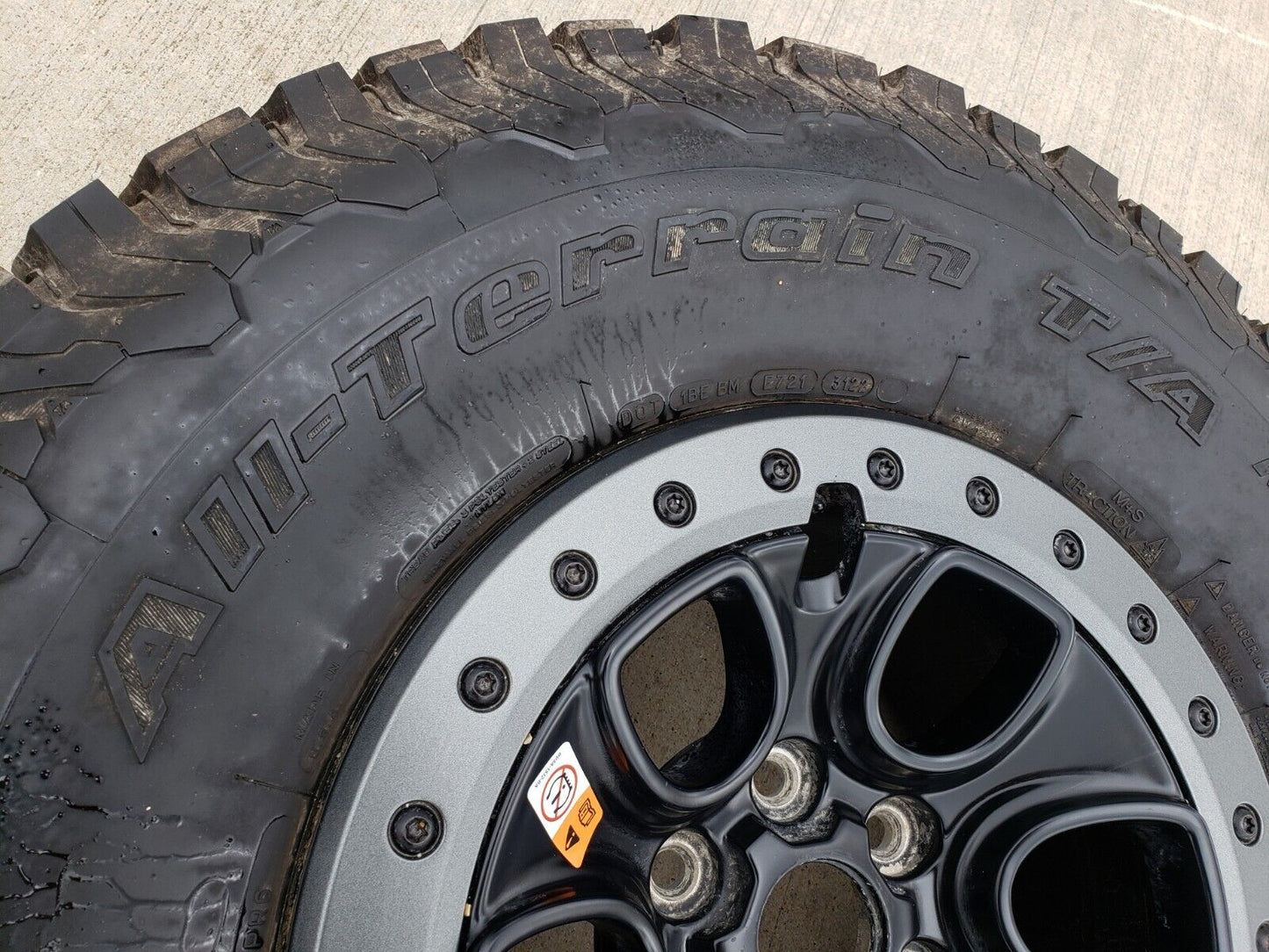 17" Ford F-150 Raptor OEM BEADLOCK 10459 95210 rim wheel BFG 2022 2023 2024 NEW