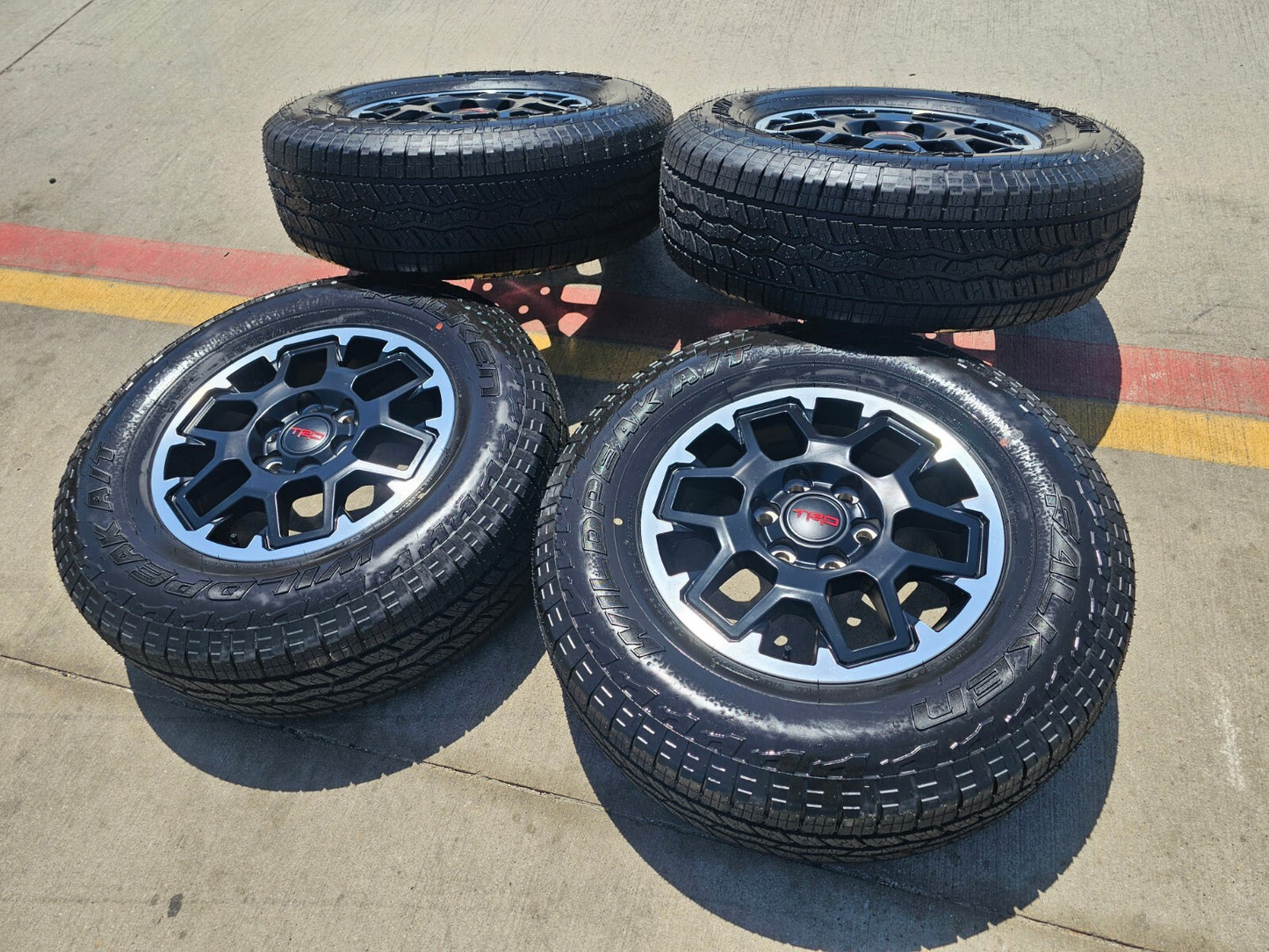 18" Toyota Tacoma 4Runner TRD OEM 94199 wheels rims tires 2025 NEW FALKEN A/T3