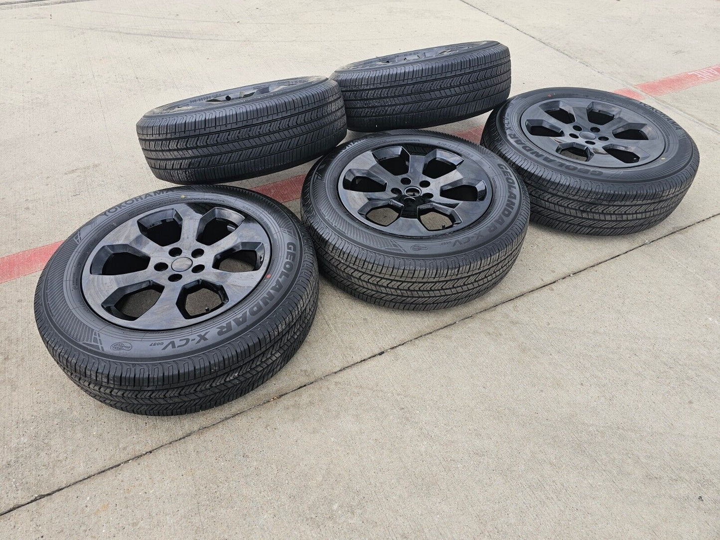 20" Land Rover Defender OEM wheels rims 72349 Range 2023 2024 2025 NEW