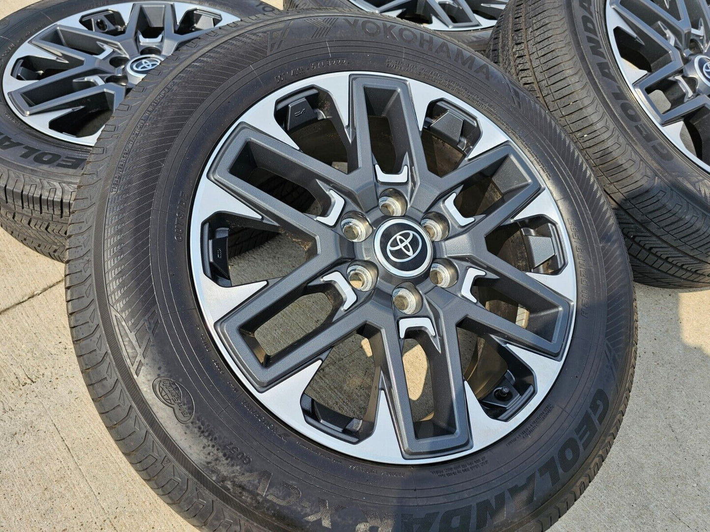 20" Toyota Tundra OEM wheels rims tires 2022 2023 2024 2025 Sequoia 95295