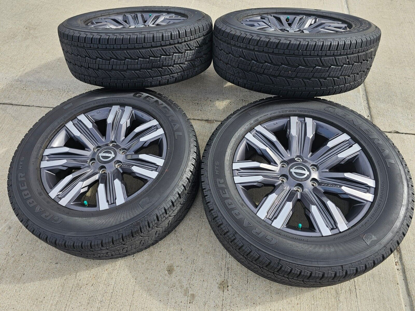 20" Nissan Titan XD Pro-4X OEM wheels rims tires 2019 2020 2021 2022 2023 2024