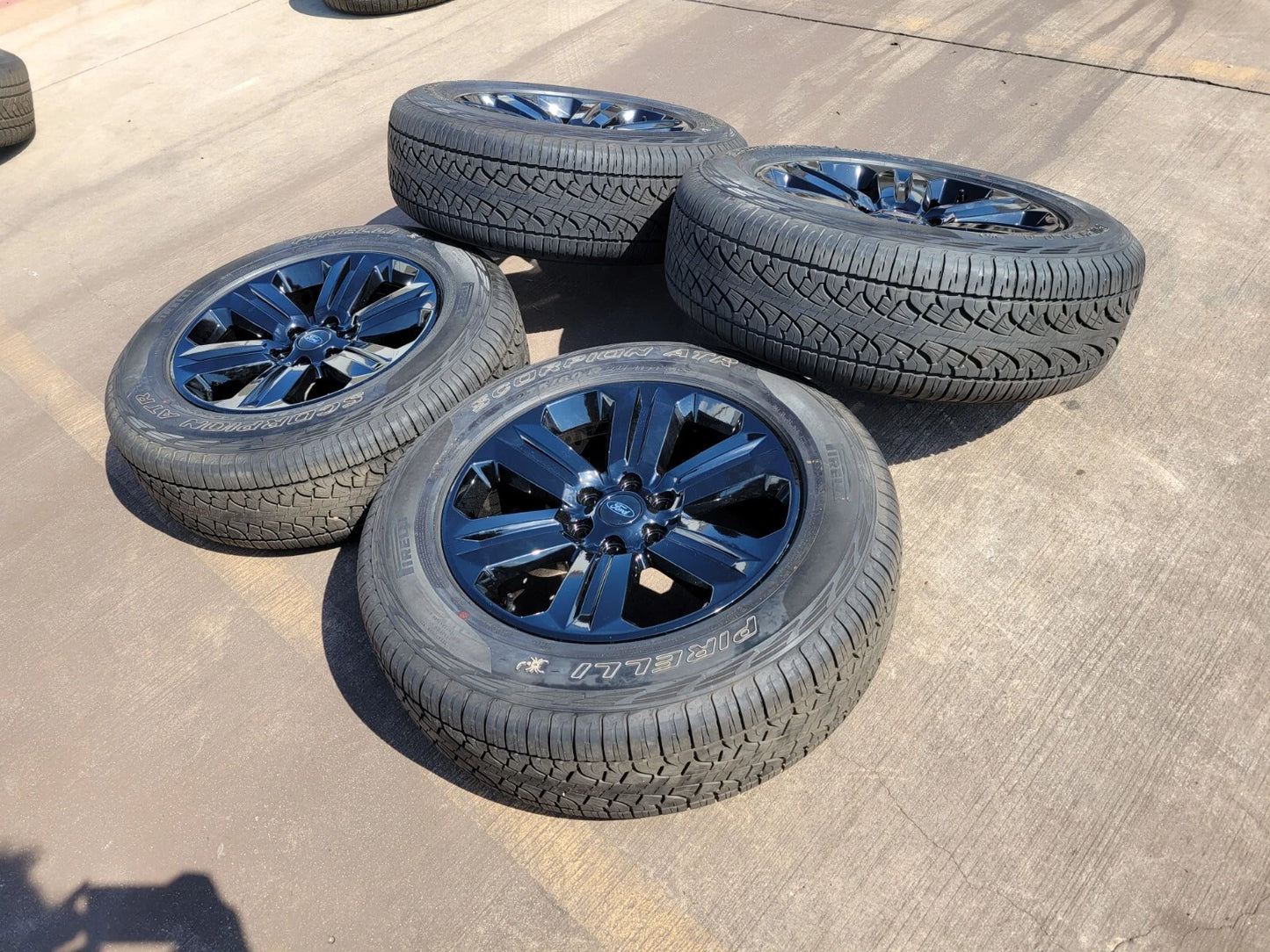 20" Ford F-150 Expedition OEM TREMOR rims wheels 10171 black