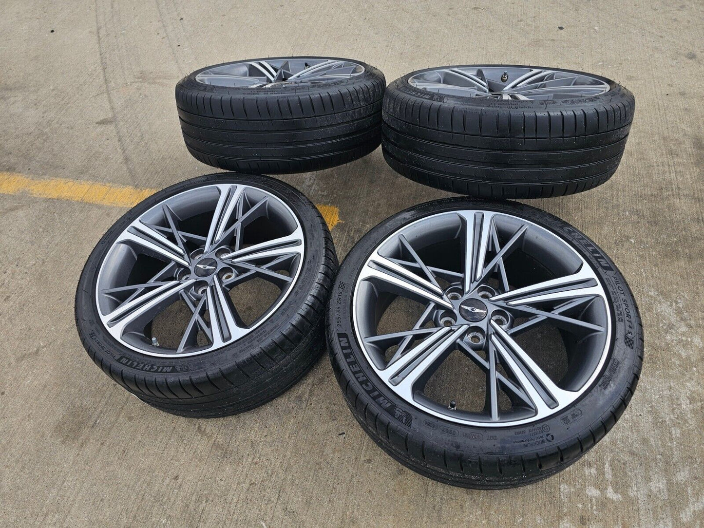 19" Hyundai Genesis G70 G80 OEM 71087 wheel rims Sonata tires MICHELIN