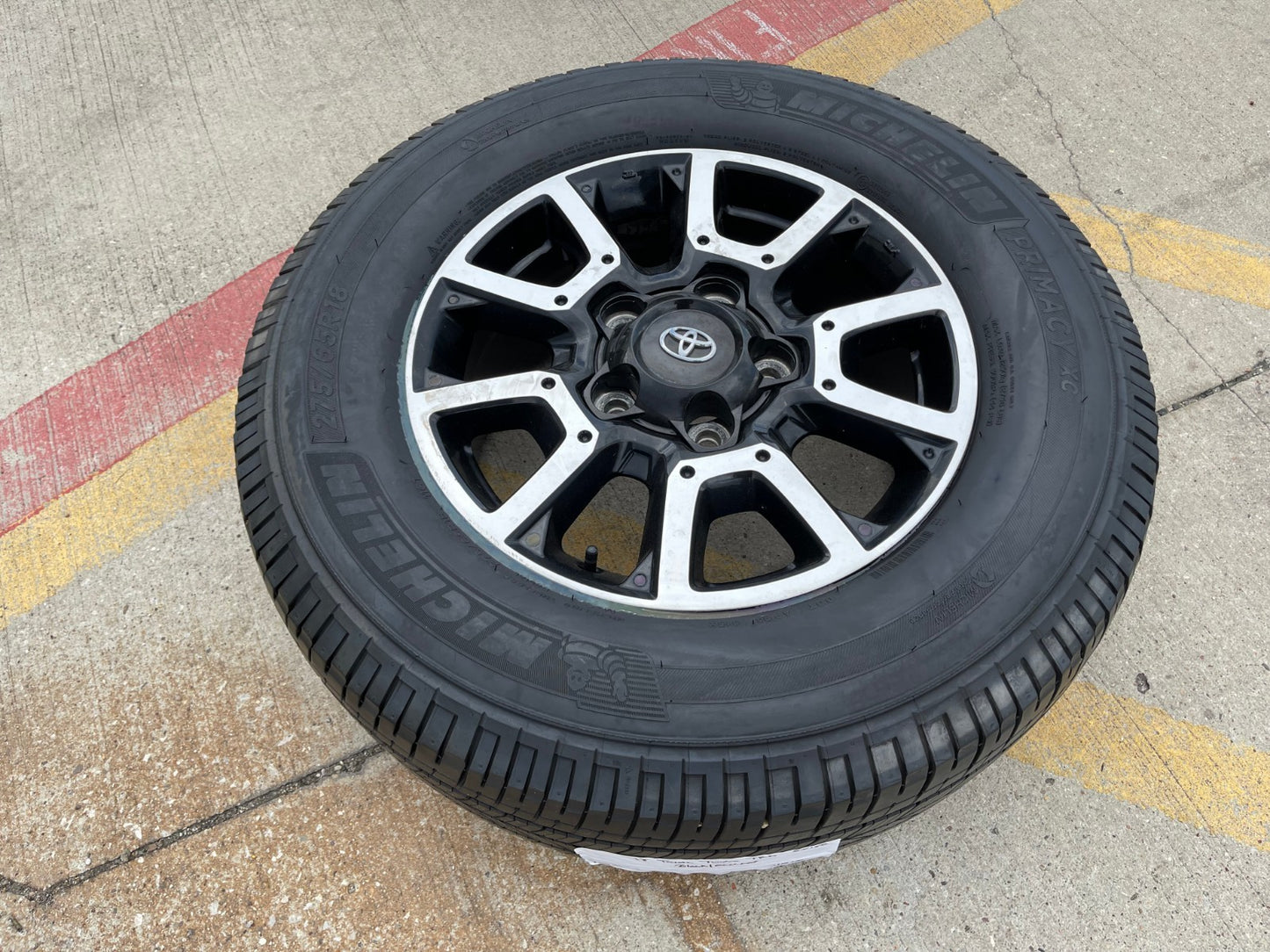 18" Toyota Tundra Sequoia TRD PRO black OEM wheel rim 5x150 tire spare 75157