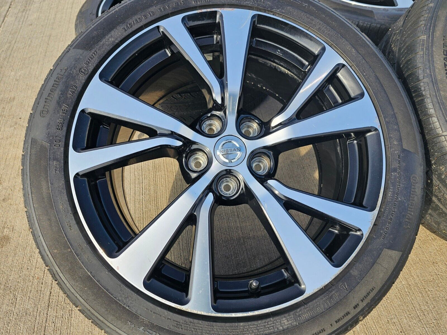 18" Nissan Altima Maxima Infiniti OEM 62721 wheels rims tires
