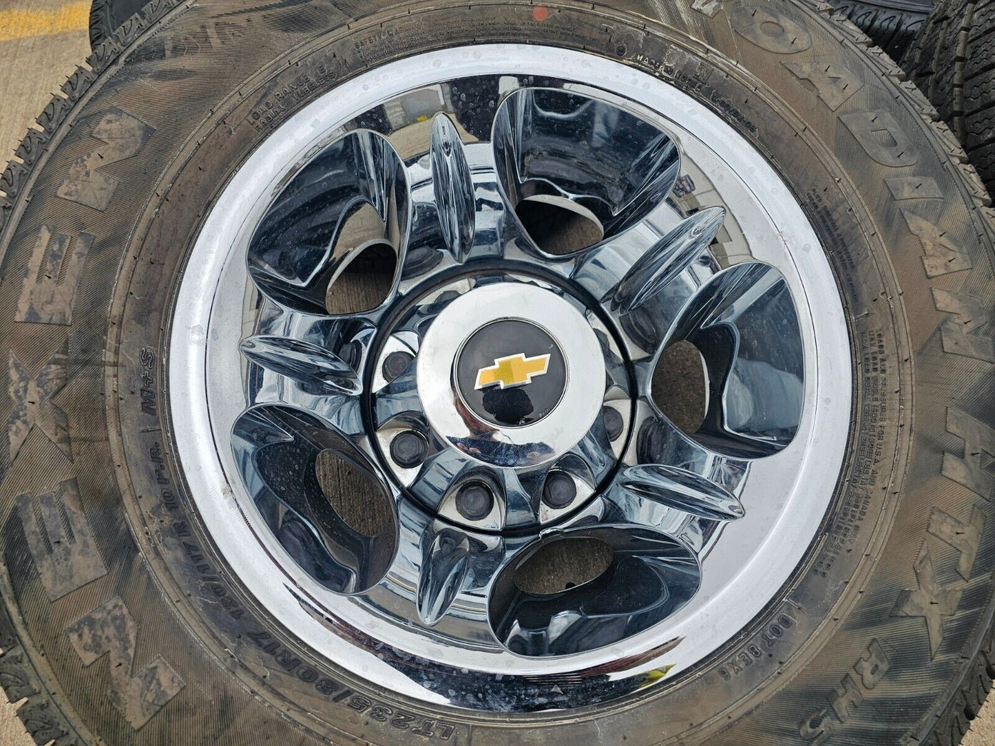 17" Chevy Silverado GMC Sierra 3500 Dually simulator rims wheels OEM 8094 NEW