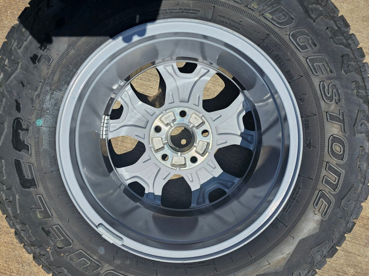 17" Jeep Wrangler Gladiator Rubicon OEM 9218 SPARE wheel rim 2020 2021 2022 2023