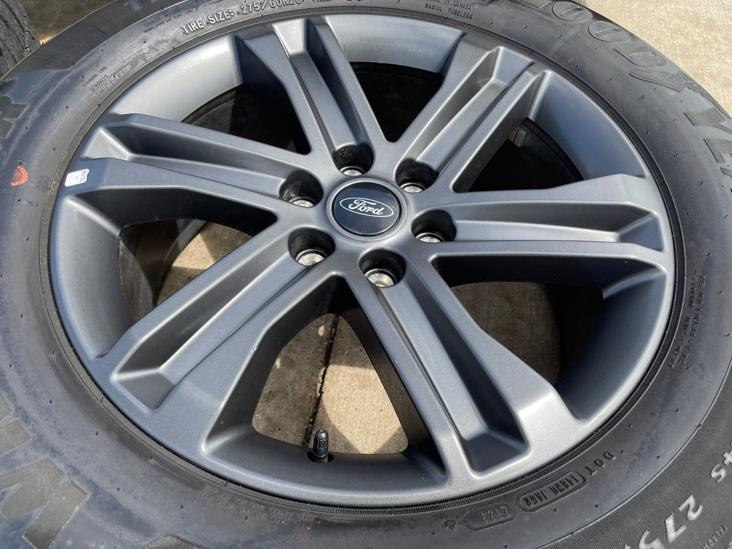 20" Ford F-150 FX-4 PLATINUM OEM rims wheels 10344 Expedition GOODYEAR