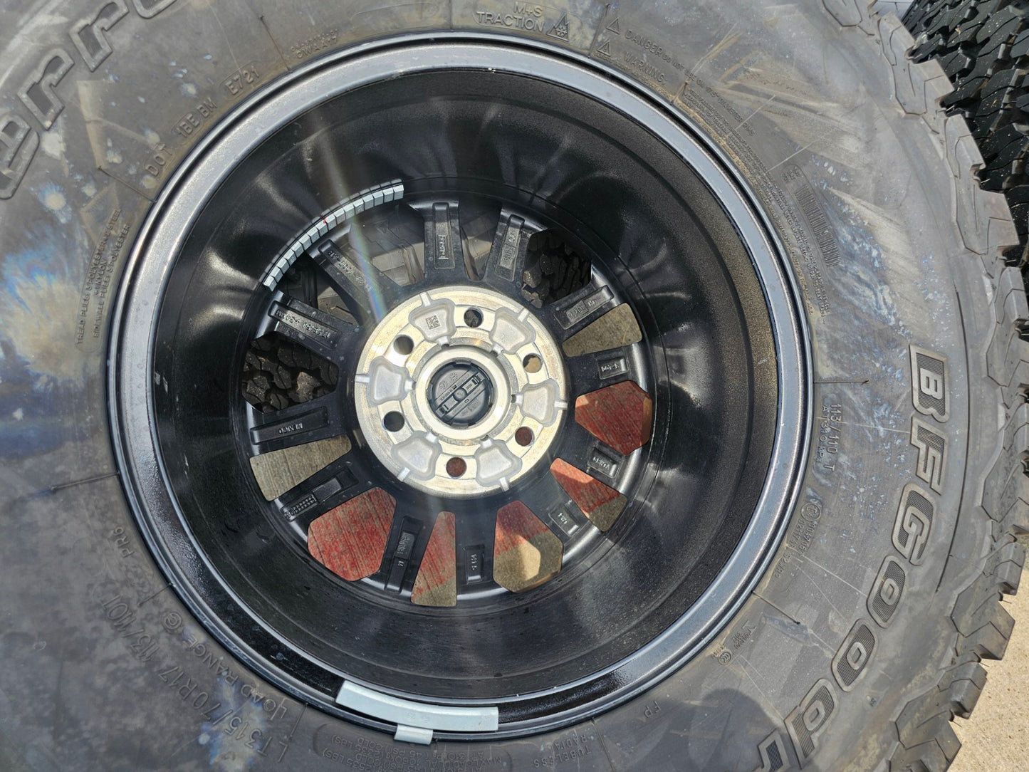 17" Ford F-150 Raptor OEM rims wheels Bronco 2023 2024 2025 2026 NEW BFG
