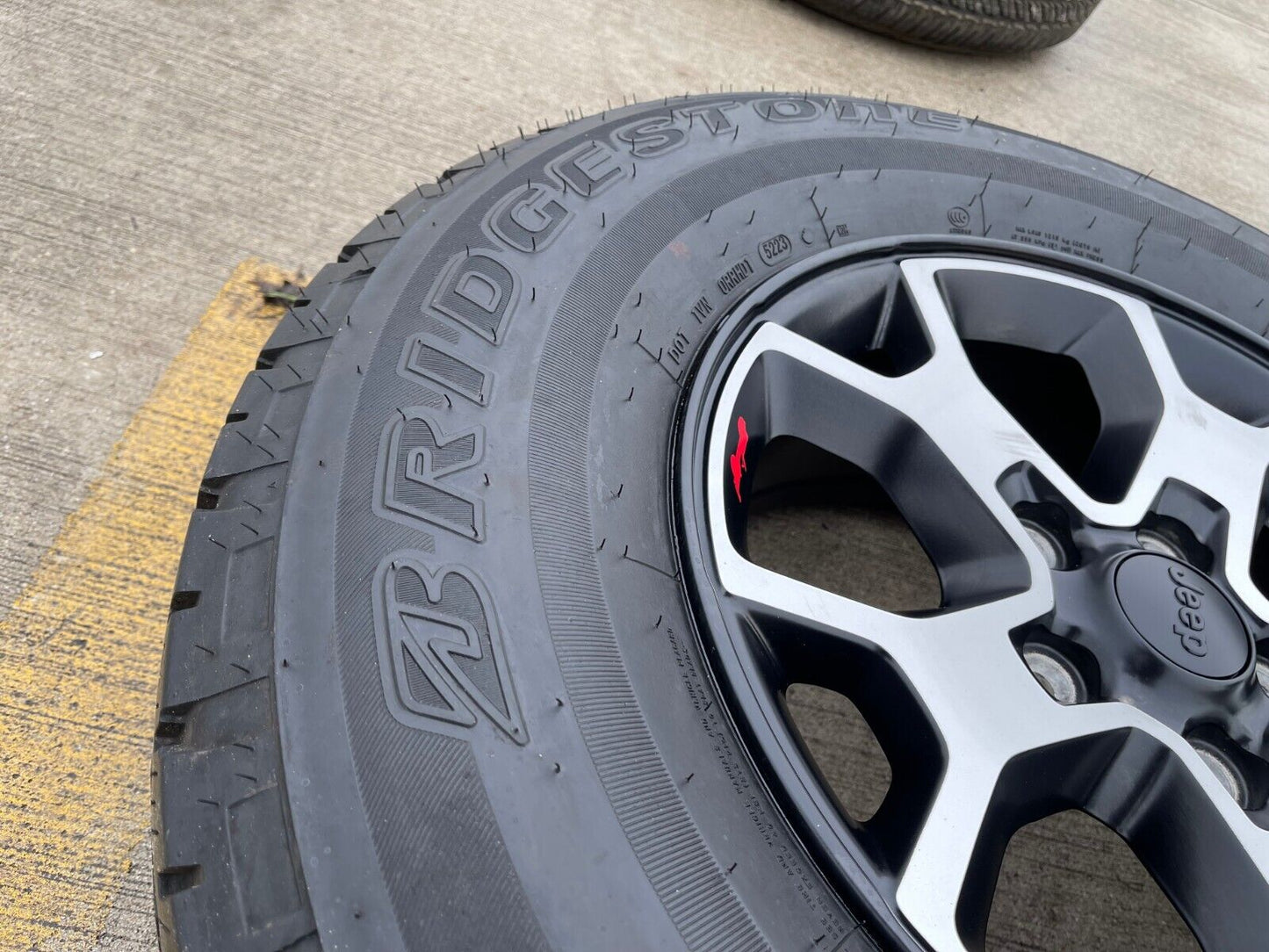 17" Jeep Wrangler Gladiator Rubicon OEM 9218 SPARE wheel rim 2020 2021 2022 2023