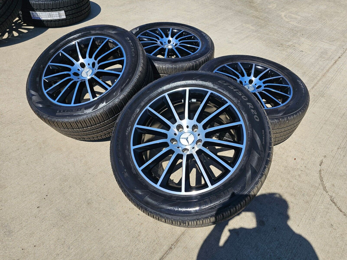 20" Mercedes G Wagon G63 AMG OEM wheels rims 85715 tires
