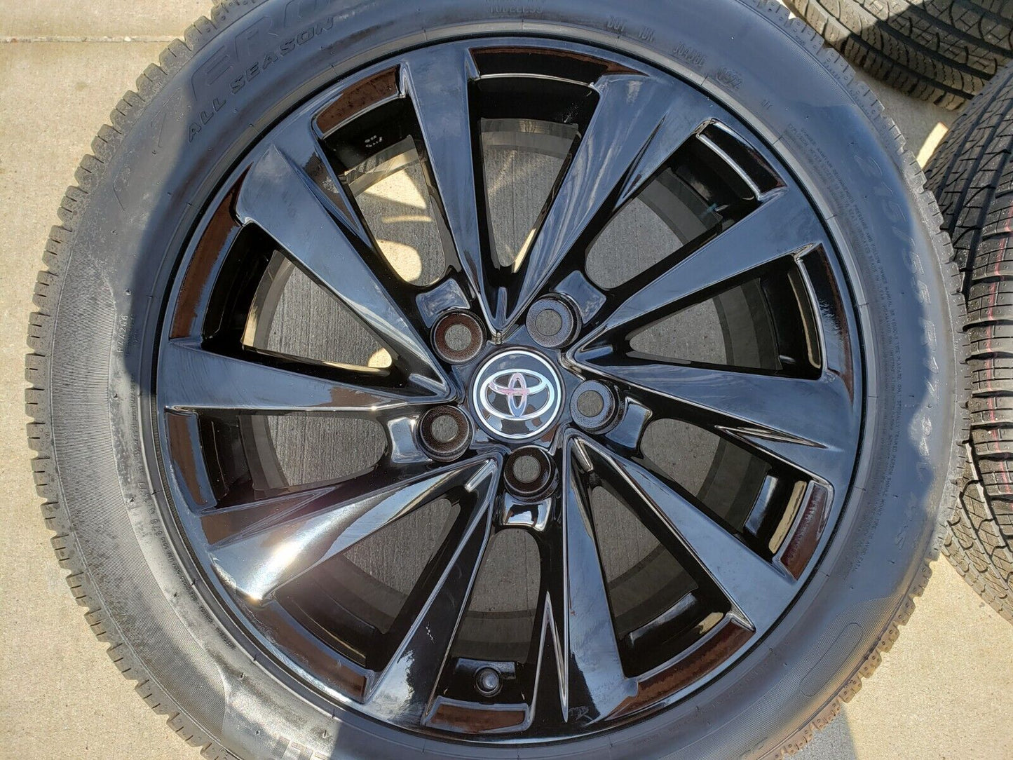 17" Toyota Camry Avalon OEM wheels rims 69137 96992 CHR black 2023 2024 2025 NEW