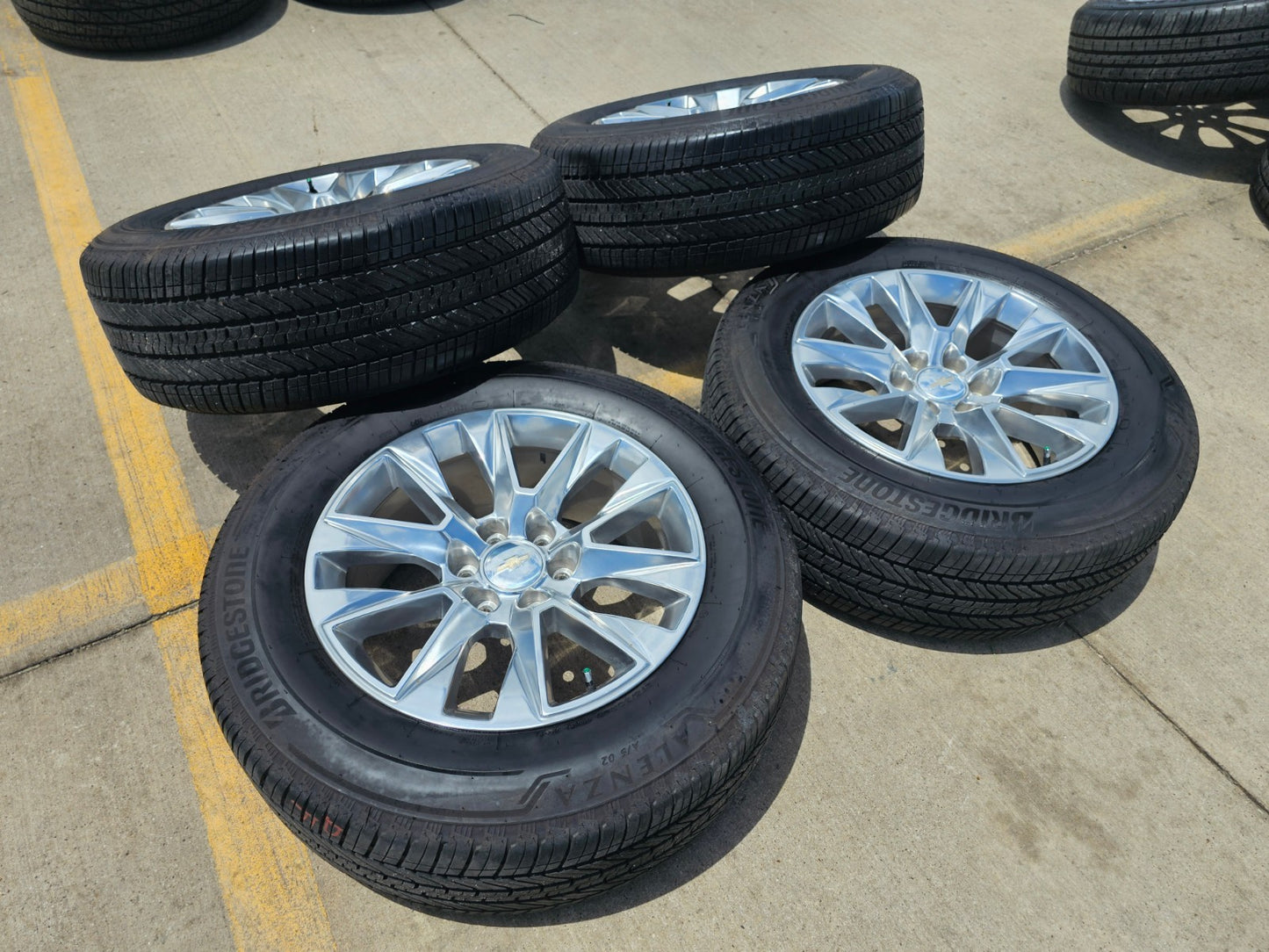 20" Chevy Tahoe Silverado LTZ 5920 OEM wheels rims Yukon 2023 2024 2025 2026 NEW