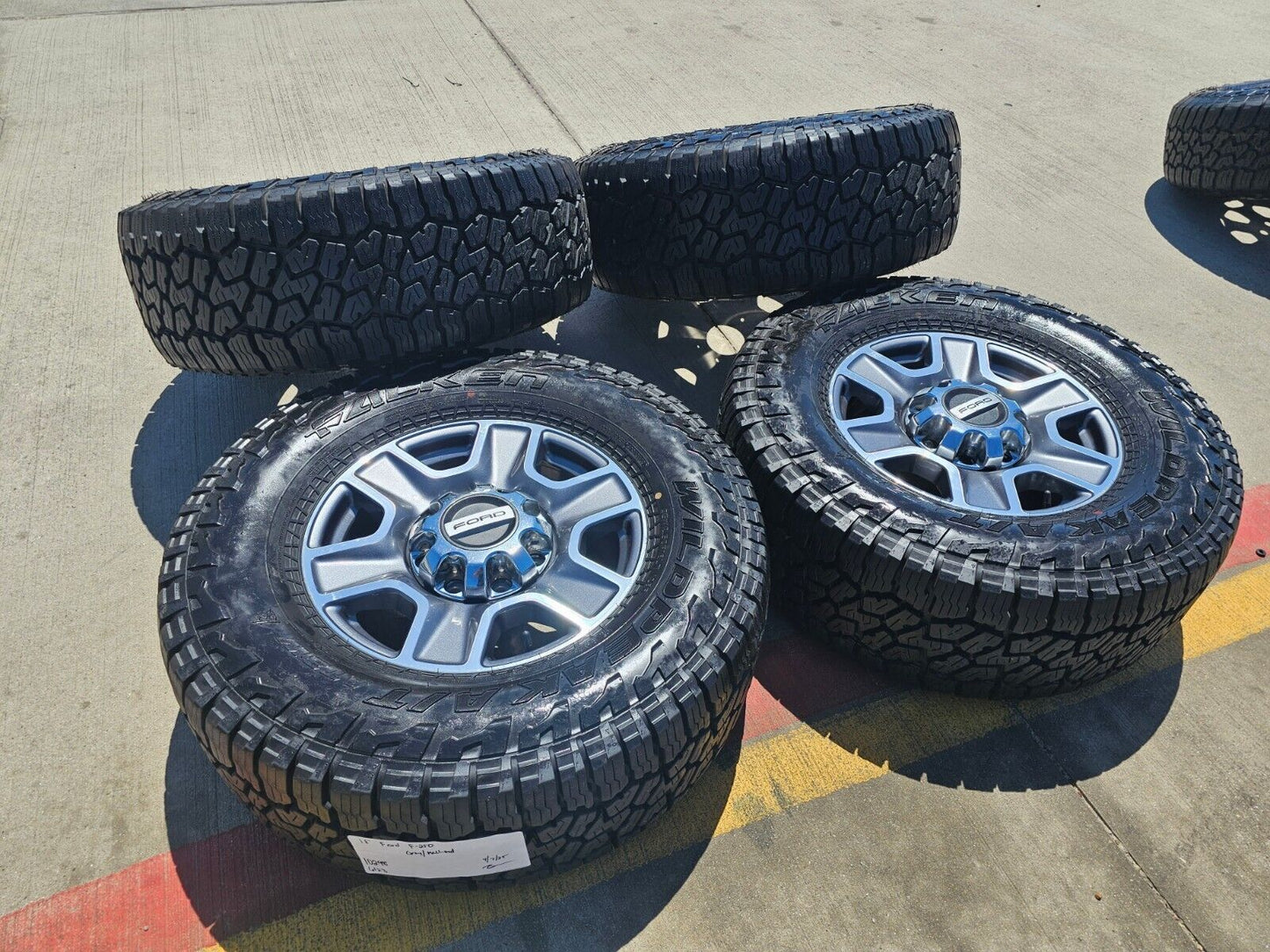 18" Ford F-250 F-350 TREMOR FX-4 OEM wheels 10298 tires FALKEN 35"