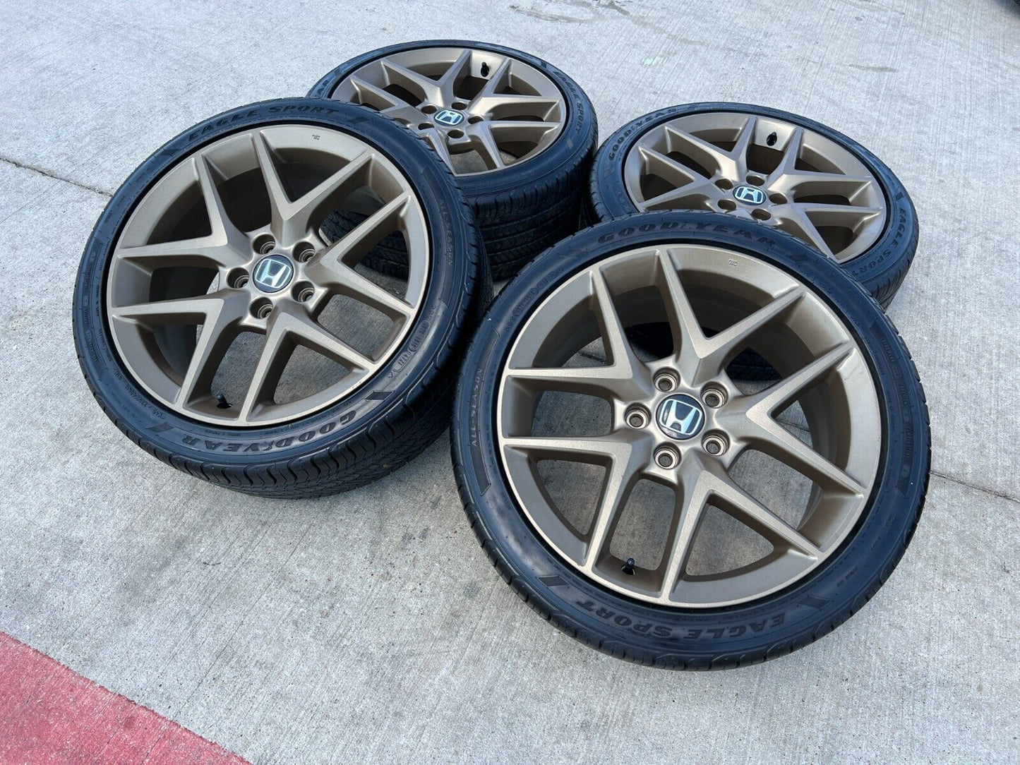 18" Honda Civic BRONZE wheels rims OEM 10393 H-RV Accord 2022 2023 2024 2025 NEW