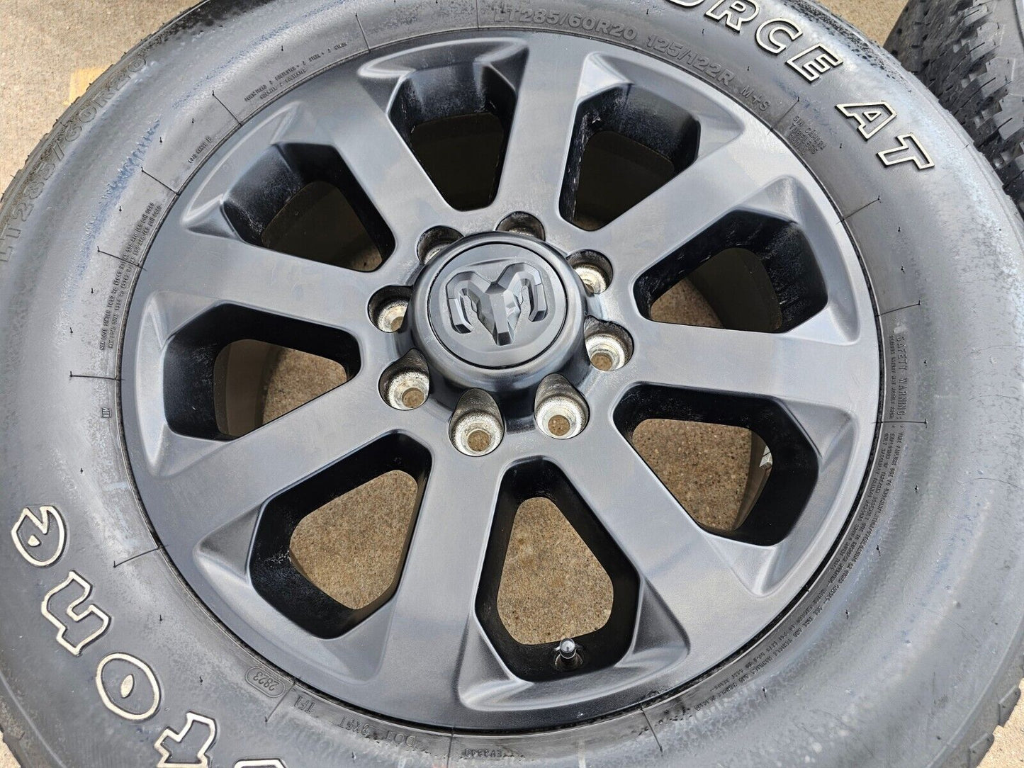 20" Dodge Ram 2500 3500 LARAMIE OEM 2700 wheels rims 2021 2022 2023 2024 2025