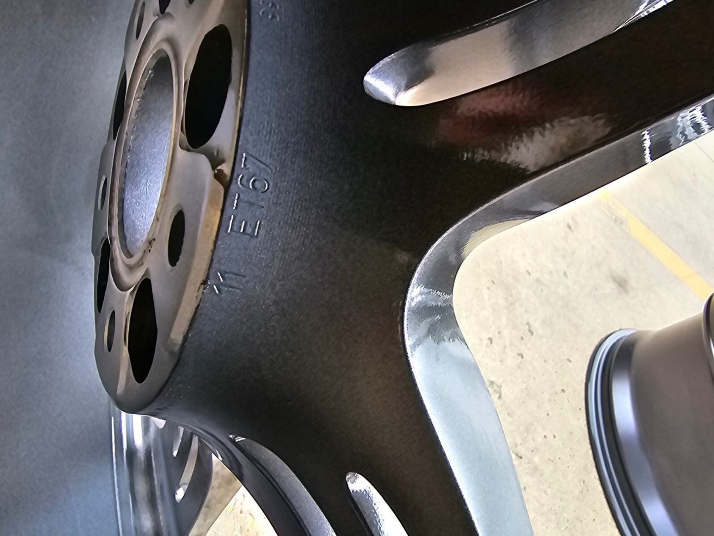 19x11 Porsche 911 OEM 19" 67349 wheel rim REAR 2011 2012 2013 2014 2015 2016