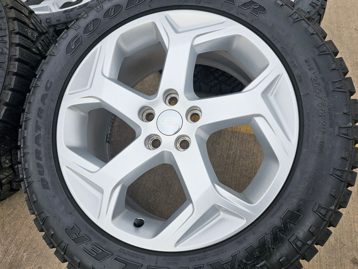 20" Range Land Rover OEM 72310 wheels rims A/T tires DURATRAC