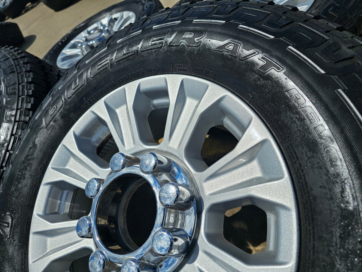 18" Ford F-250 F-350 OEM Lariat 10097 rims wheels 2021 2022 2023 2024 2025
