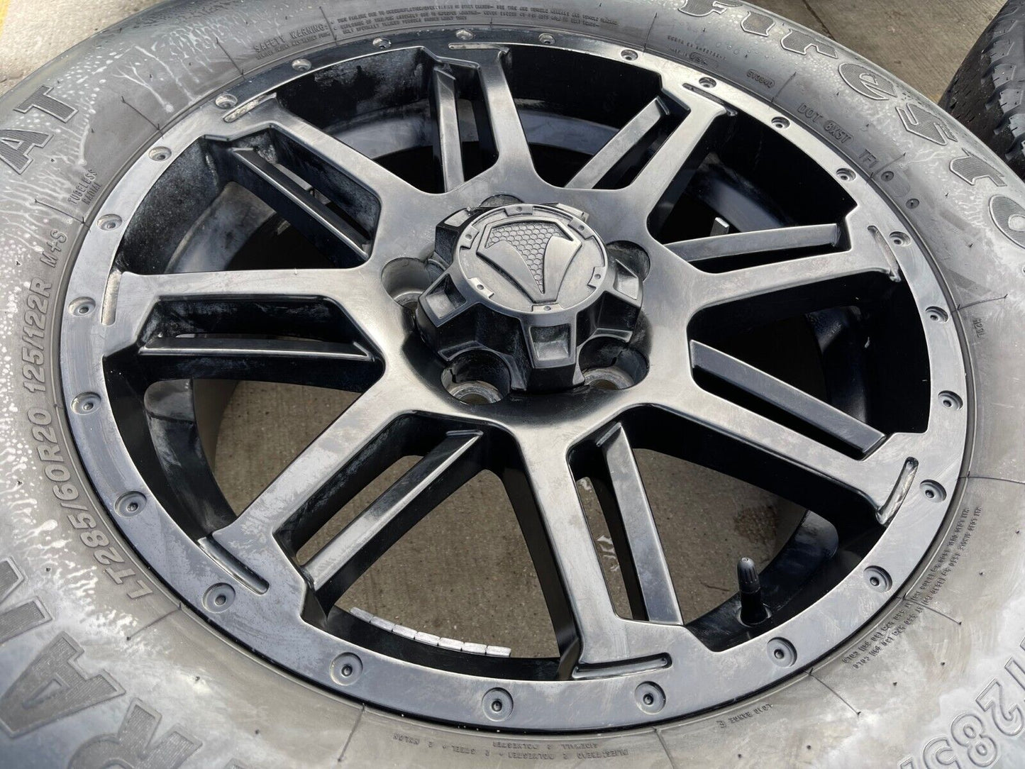 20" Toyota Tundra TSS TRD T Force OEM black wheels rims 5x150 tires