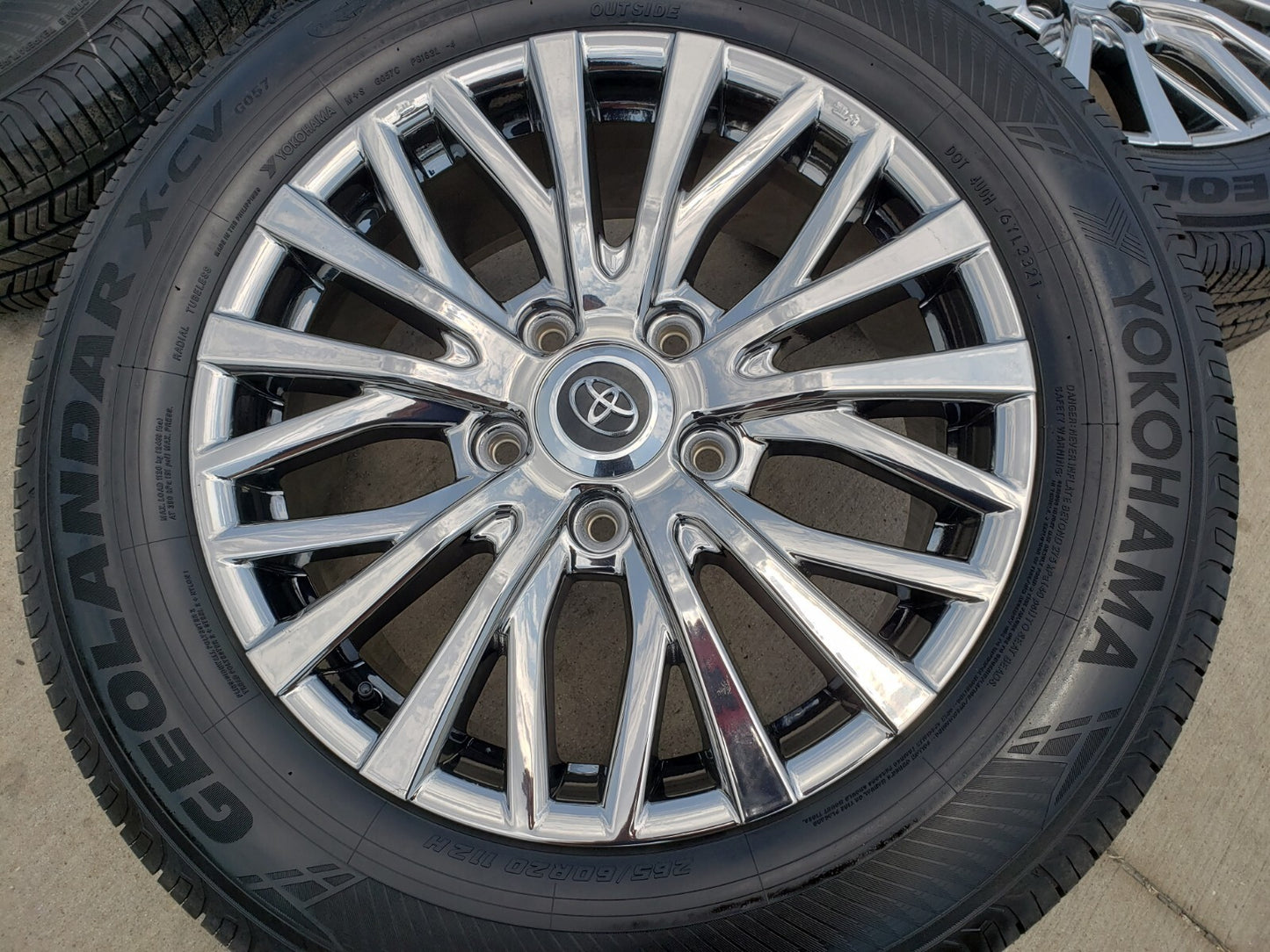 20" Lexus LX570 Toyota Land Cruiser OEM 74340 wheels rims 5x150 NEW