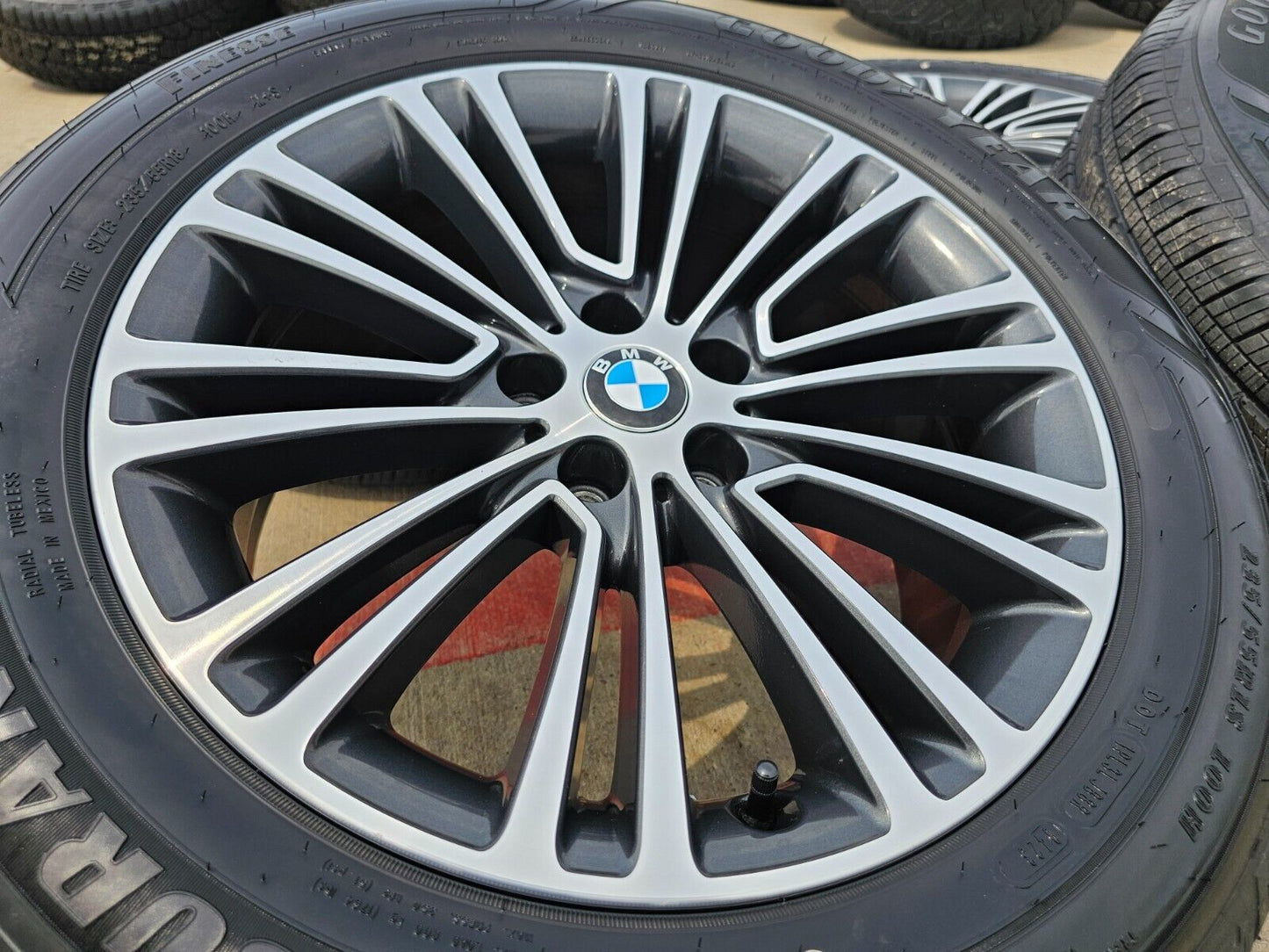 18" BMW 5 Series 530i 540i M550i 530e OEM 86326 wheels rims 5x112