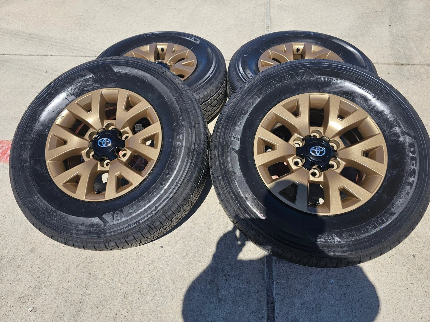 16" Toyota Tacoma TRD bronze wheels rims 75190 4Runner FJ Cruiser NEW