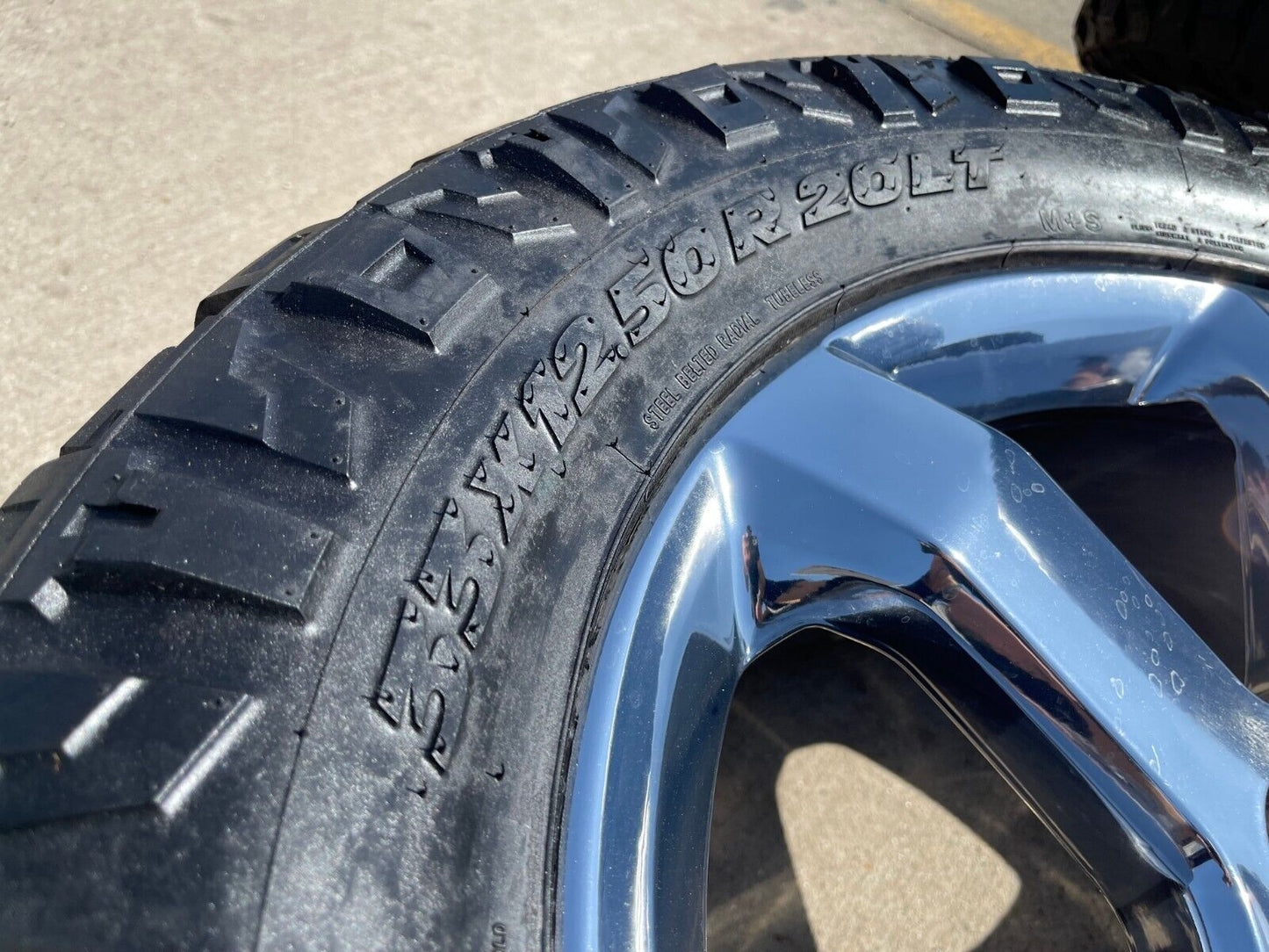 20" Ford F-150 OEM rims wheels CHROME 10347 Expedition tires 33"