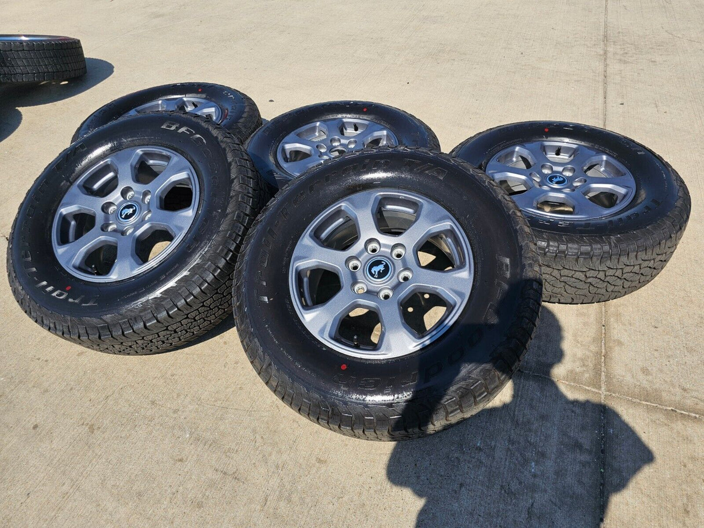 17" Ford Bronco Big Bend wheels rims 10384 Ranger 2022 2023 2024 2025 NEW BFG