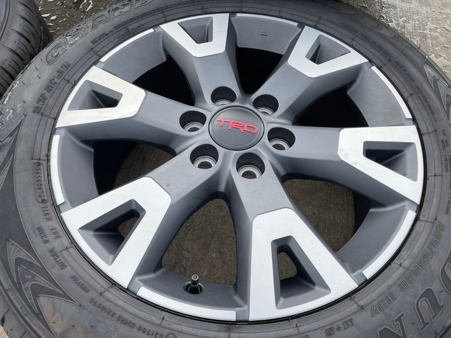 20" Toyota 4Runner TRD OEM gray wheels rims Tundra Sequoia 2025 2026 NEW