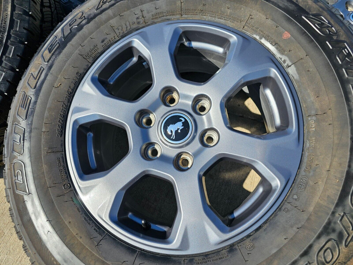 17" Ford Bronco Big Bend wheels rims 10384 Ranger 2021 2022 2023 2024 2025 NEW
