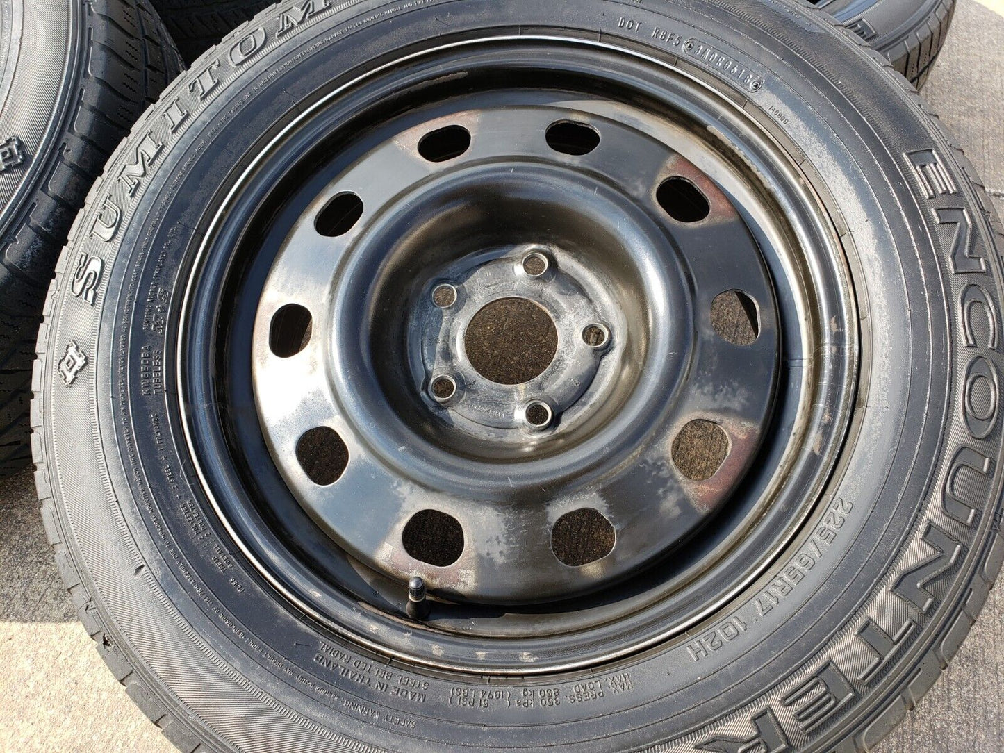 17" Dodge Grand Caravan Journey OEM 2485 wheels rims 2016 2017 2018 2019 2020