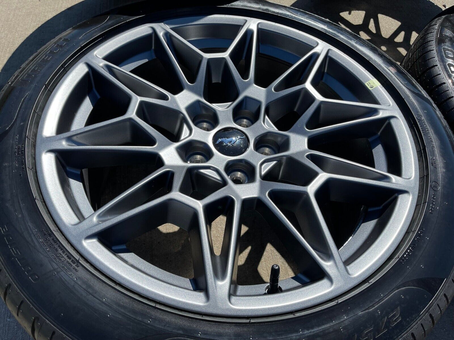 19" Ford Mustang GT Performance Track Pack OEM wheels rims 2023 2024 2025 NEW