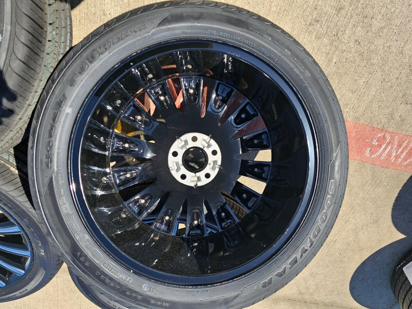 20" Lincoln MKS 3929 OEM rims wheels tires 2011 2012 2013 2014 2015 2016 NEW